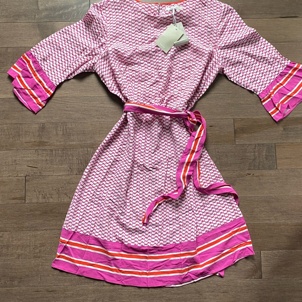 Boden Andrea Belted Dress NWT